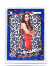 2025 Panini Prizm WNBA Georgia Amoore #103 Blue Velocity (RC)