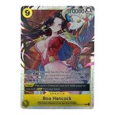 One Piece Boa Hancock OP14-112 SR The Azure Sea s Seven OP14 English NM