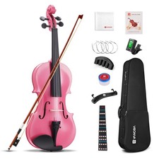 KIT DE DÉMARRAGE POUR VIOLON 4/4 - IDÉAL POUR ADULTES ET DÉBUTANTS