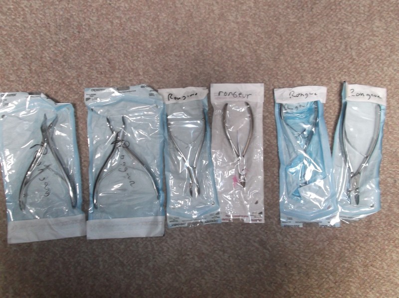 Dental/Oral Surgery (6) Rongeurs Used. Check  brands in description. Small/large