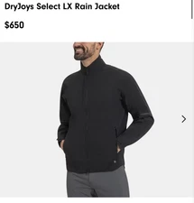 Footjoy Dryjoys Select LX RAIN Jacket Men's BRAND NEW WITH TAGS