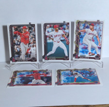 Topps Angels Card Lot Update Holiday Ryan Johnson Kyren Paris 2025