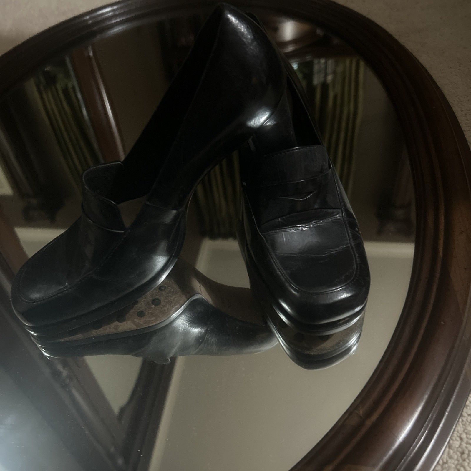 Antonio Melani Women's Vero Shoes Size 7 Black Leather