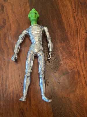 1977 Ideal Star Team Zem 21 Robot Toy VG 