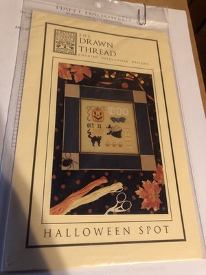 Der gezeichnete Faden Kreuzstich Tabelle - Halloween Spot -