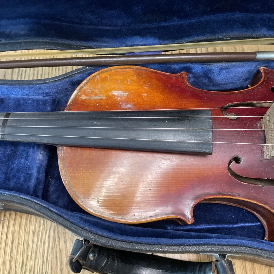 复古 Lifton 小提琴 美国制造 盒子和弓 状况良好 带额外弦 — 第 3/4 张图片