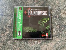 Rainbow Six (PlayStation 1 PS1) Greatest Hits CIB COMPLETE W/ Reg Card