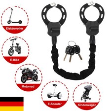 E Scooter Schloss Handschellenschloss für Mo...