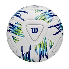 Wilson NCAA Size 5 Vanquish Soccer Ball - White/Blue/Green