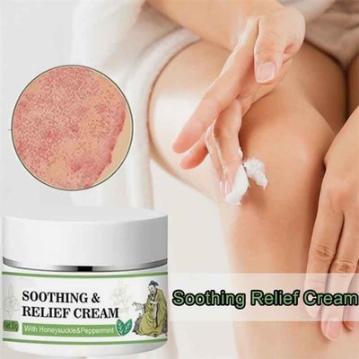 Soothing & Relief Cream Natural Herbal Cream Gentle Instant Soothing and Repair.