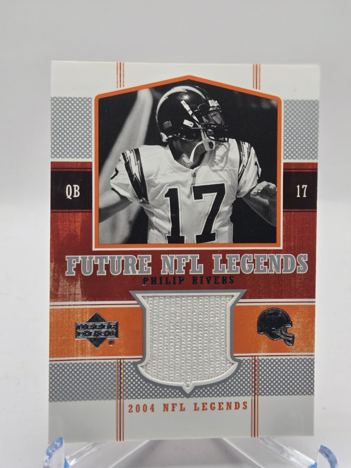 Philip Rivers Upper Deck Legends Future NFL Legends Jersey #FLPR Jersey Future NFL Legend