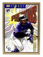 2023 Topps Finest Flashback Phenom #6 Ezequiel Tovar RC Colorado Rockies