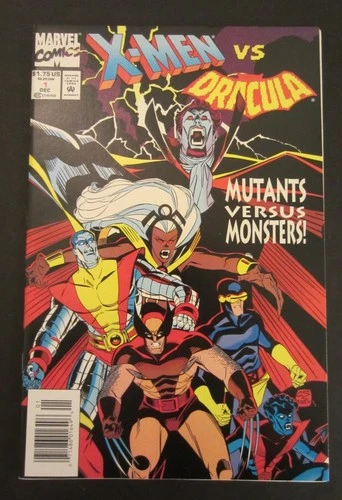 X-Men Vs Dracula 1 (1993) VF/NM! Newsstand Ed! Sienkiewicz/Sprouse Art! MCU!