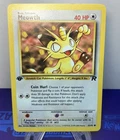 Meowth - 1st Edition 62/82 Common Pokemon Team Rocket