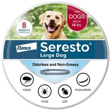 Seresto Flea Tick Collar 8 Months Protection LARGE Dogs above 18lbs - Sealed