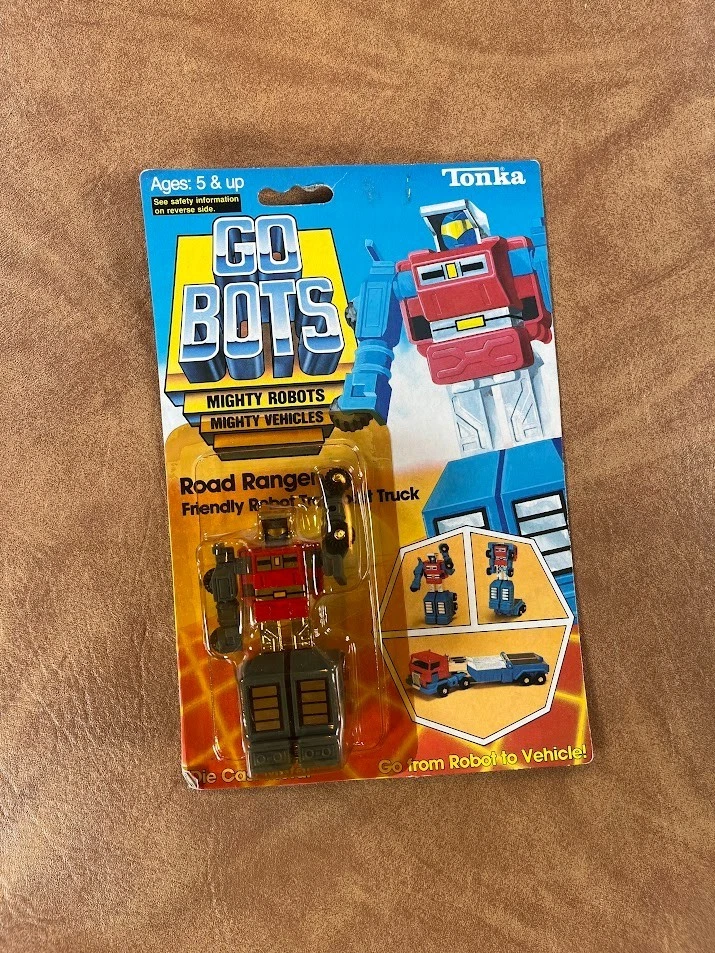 GO-BOTS ROAD RANGER MOC TONKA DIE-CAST METAL VINTAGE 1985 - Image 2 of 4