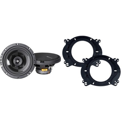 Memphis Audio PRX60S Power Reference Series 6.5'' 2-Ohm Oversized Shallow 2-Wa...