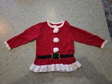Christmas Santa Sweater By H M Size 18 Momths-2T