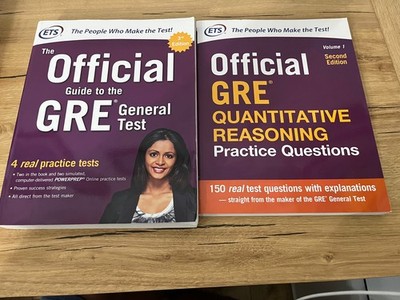 The Official Guide to the GRE General Test 3rd Edition + Quantative Reasoning 