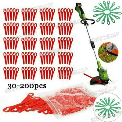 100X Für Ferrex Aldi FAR 20-1 Rasentrimmer Kunststoffklingen 97699 2002706FE220!