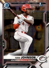 2021 Bowman Chrome 1st - Ivan Johnson
