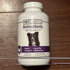 VetClassics Antioxidants for Dogs, 120 Chewable Tablets