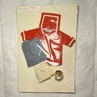 Vintage Barbie Resort Set #963 Red Jacket Striped Shirt Shorts Hat 1959 Mattel