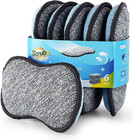 Multi-Purpose Sponges Kitchen by  - Non-Scratch Microfiber Sponges for Cleaning,