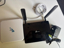 TP-LINK TLMR6400 M300 Mbps Wireless LTE Router Unlocked - Black
