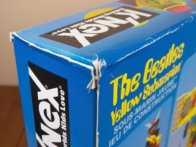 Beatles K'nex Yellow Submarine Lennon McCartney Knex Building Set