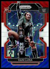 2022 Panini Prizm WWE #110 Dani Luna Red, White and Blue