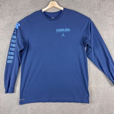 North Carolina Tar Heels Shirt Mens XL NCAA Basketball Nike Dri