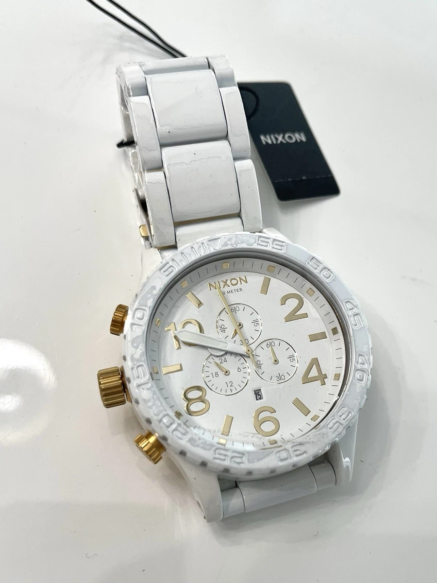 NIXON 51-30 CHRONO ガンメタル/ホワイト Nixon 51-30 White Wristwatches for sale | eBay