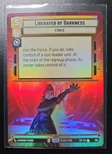 Star Wars Unlimited - Liberated by Darkness Hyperspace Foil - 929 LoF