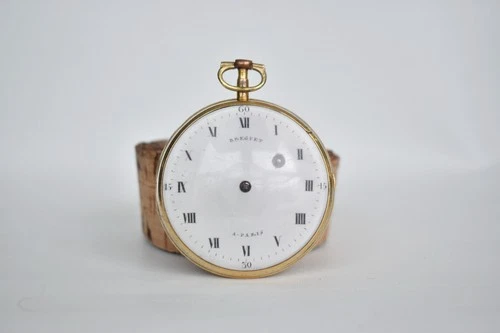 Antique French Breguet A Paris Leton Verge-Fusee Pocket Watch