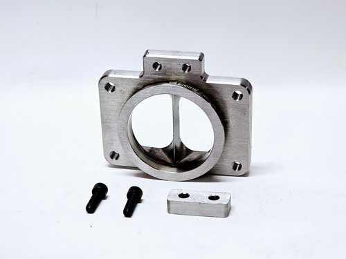 Stainless T6 Divided Turbo Inlet Flange to 3.0