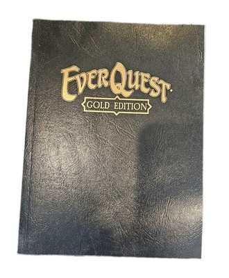 Everquest Gold Edition game book - softcover