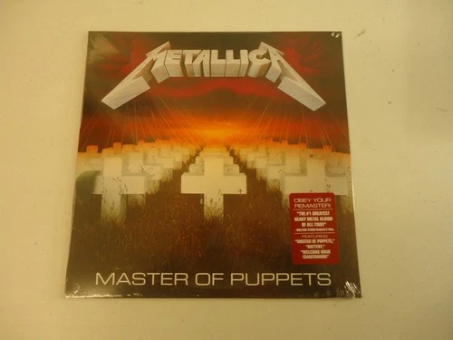 Metallica Master of Puppets LP (2017) NEW Shrink Wear Tear