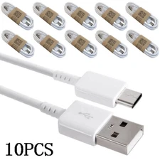 10 PACK Micro USB Cable Charger Cord Bulk For Android Samsung Moto HTC LG