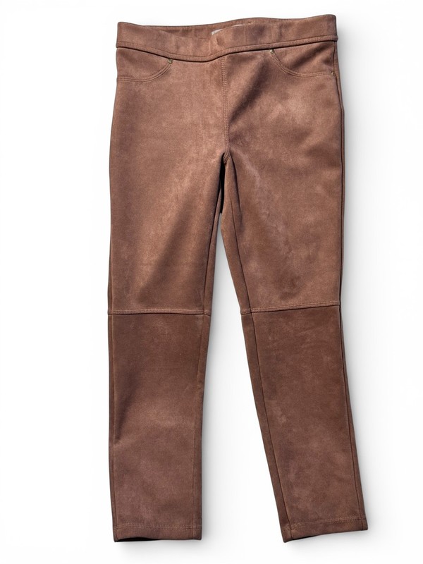 MARC NEW YORK ANDREW MARC Women's Faux Suede Pull On Pants S Dusty Rose