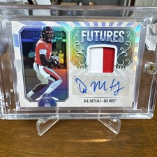 DK Metcalf 2019 Panini Legacy RPA FUTURES ROOKIE JERSEY PATCH AUTO SILVER PRIZM