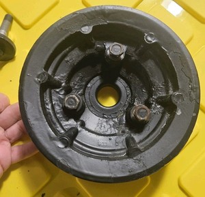 MERCRUISER PULLEY 90081-C  V6-V8 ENGINE V-BELT  ALUMINUM 