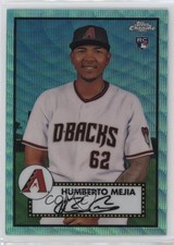 2021 Topps Chrome Platinum Anniversary Aqua Wave Refractor Humberto Mejia k2j