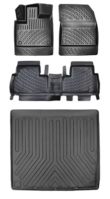 Floor Mat+Cargo Liner For Opel Combo 2019-2024 Excellence -Without Separator SET