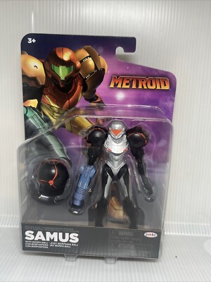 Jakks Metroid SAMUS Aran Phazon Suit With Morph Ball Figure NEW