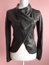 James Lakeland Women’s Real Leather Jacket Size 8(smaller Size)