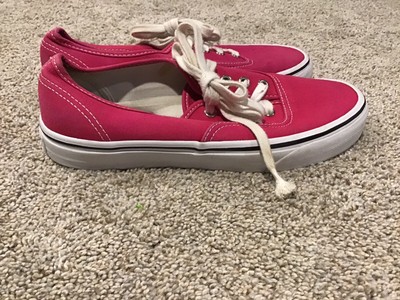 hot pink vans mens