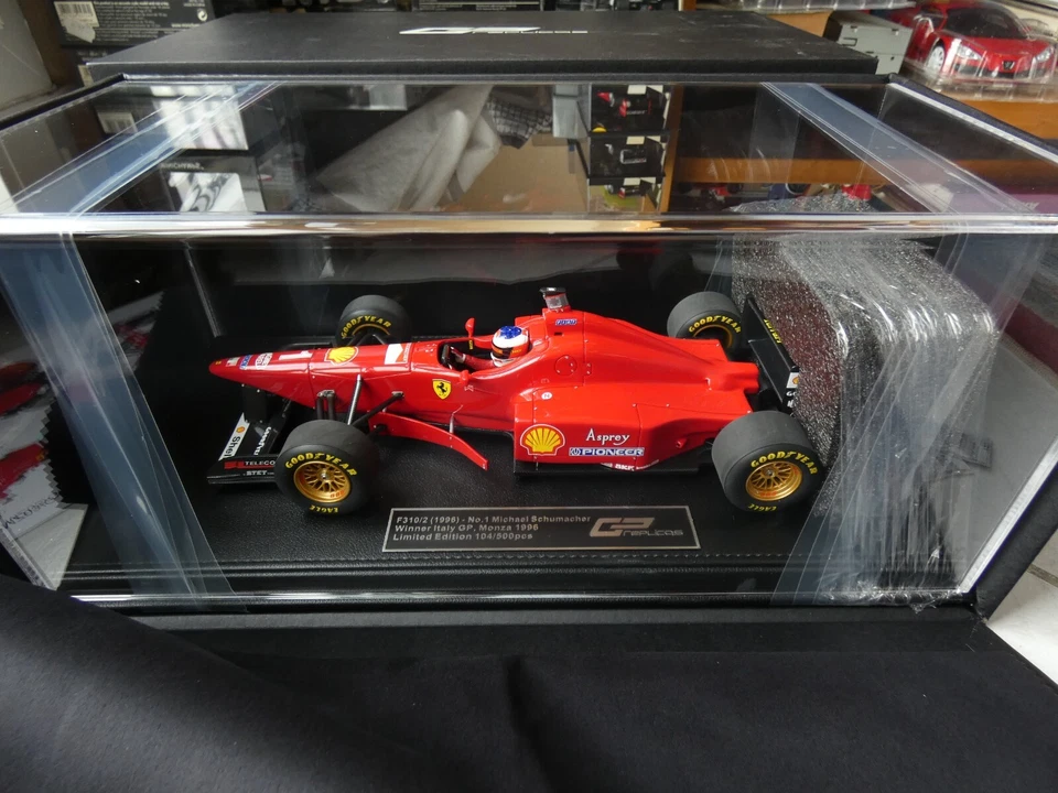 Ferrari F310/2 Michael Schumacher #1 Italy GP 1996 GP180AWD 1/18 GP Replicas F1 - Photo 4/4