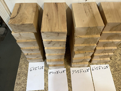 #ad Ambrosia Maple Wood for Bowl Turning up 8#x27;#x27; long x 5 1 4#x27;#x27;wide x 2 3 4#x27;#x27; Thick $7.50