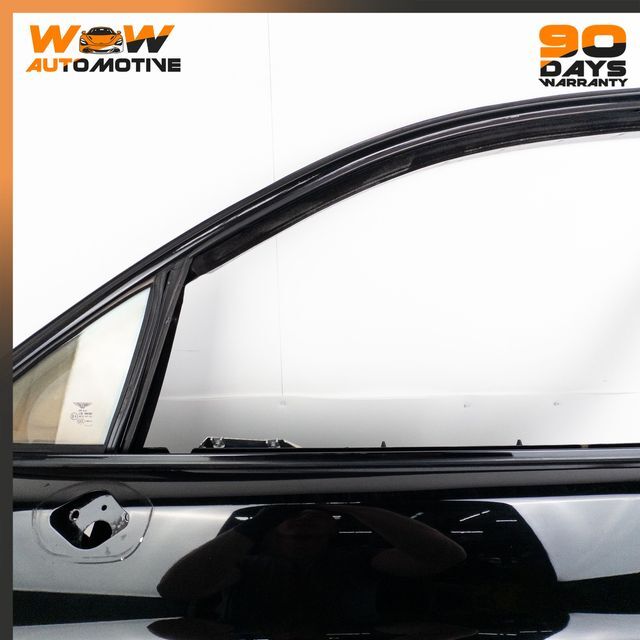 06-13 BENTLEY CONTINENTAL FLYING SPUR REAR LEFT DRIVER SIDE DOOR BLACK OEM